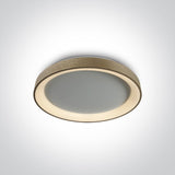 62130L/BGL/V GEBÜRSTET GOLD PLAFO LED 30W CCTV IP20 230V DIM