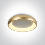62134N/BGL/V GEBÜRSTET GOLD PLAFO LED 30W CCTV IP20 230V DIM