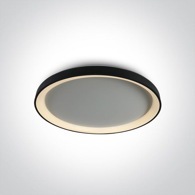 62148L/B/V SCHWARZ PLAFO LED 48W CCTV IP20 230V DIMMBAR