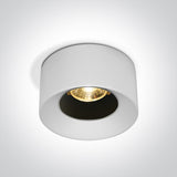 10112A/W/W WEISS LED 12W 38° WW 230V