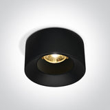 10112A/B/W SCHWARZ LED 12W 38° WW 230V