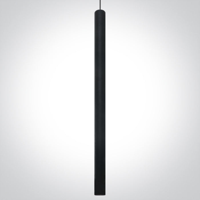 63108AT/B/W SCHWARZ PENDANT TRACK LED 8W WW 36° IP20 230V