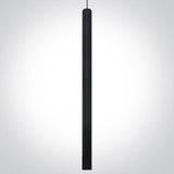 63108AT/B/W SCHWARZ PENDANT TRACK LED 8W WW 36° IP20 230V