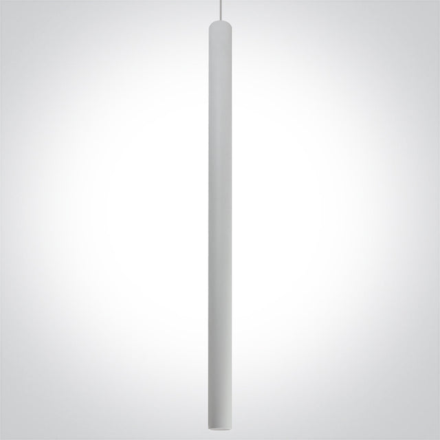 63108AT/W/W WEISS PENDANT TRACK LED 8W WW 36° IP20 230V