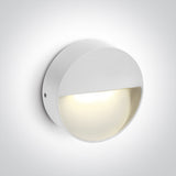 67359/W/V WEIß WANDLEUCHTE 3W CCTV IP65 DARK LIGHT 230V