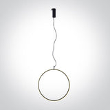 63152A/B/W SCHWARZ RING 40cm 20W WW IP20 230V DIMMBAR