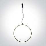 63152B/B/W SCHWARZ RING 60cm 30W WW IP20 230V DIMMBAR