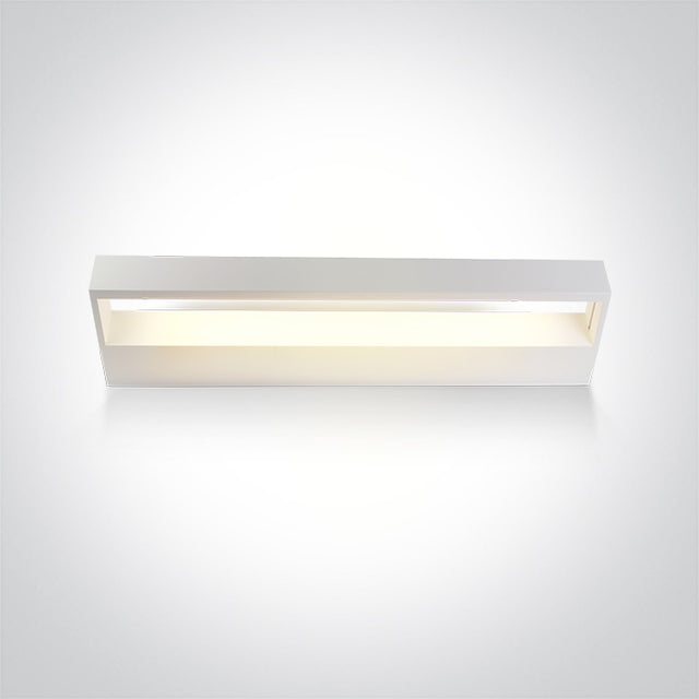 38010A/W/V WEISS WALL LIGHT CCTV 12W IP20 230V