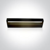 38010A/B/V SCHWARZ WALL LIGHT CCTV 12W IP20 230V