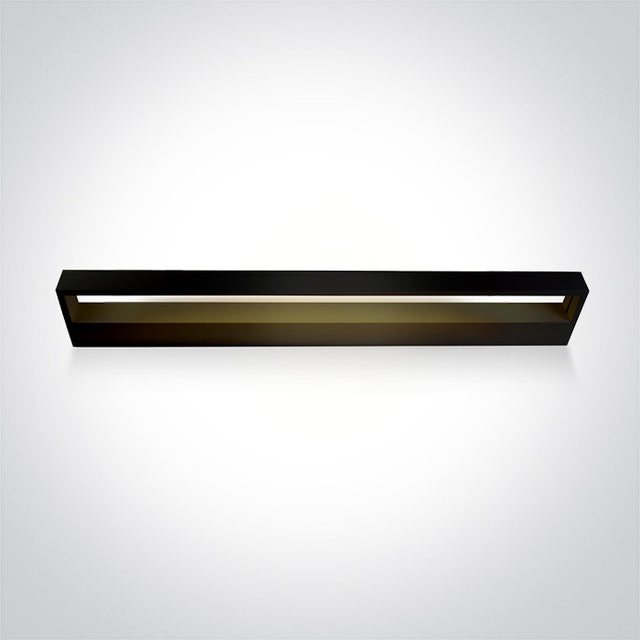 38010B/B/V SCHWARZ WALL LIGHT CCTV 23W IP20 230V