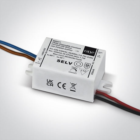 89007T TREIBER 350mA 3,5-7W IP20 230V DIMMBAR