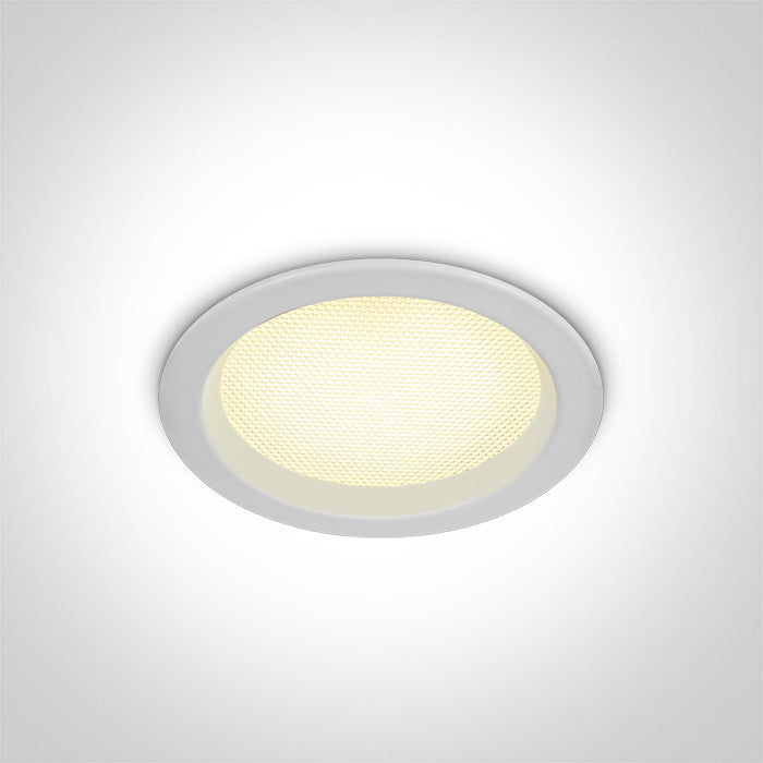 10110U/W/V WEISS SMD UGR19 10W CCTV IP44 230V