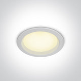10110U/W/V WEISS SMD UGR19 10W CCTV IP44 230V