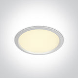 10124U/W/V WEISS SMD UGR19 24W CCTV IP44 230V