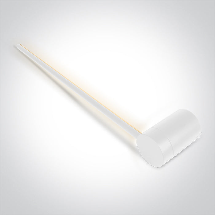 65148A/W/W WEISS 12W WALL LIGHT WW IP20 230V