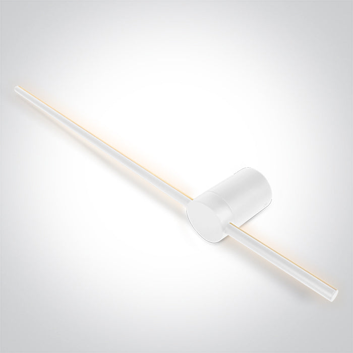 65148B/W/W WEISS 15W WALL LIGHT WW IP20 230V