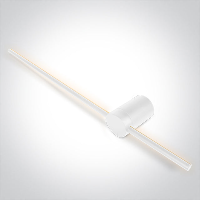 65148B/W/W WEISS 15W WALL LIGHT WW IP20 230V