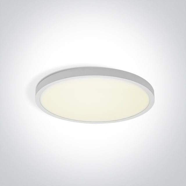 62006/W/V WEISS PLAFO 18W CCTV IP20 230V