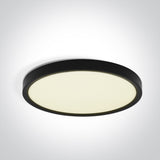 62006B/B/V SCHWARZ PLAFO 32W CCTV IP20 230V