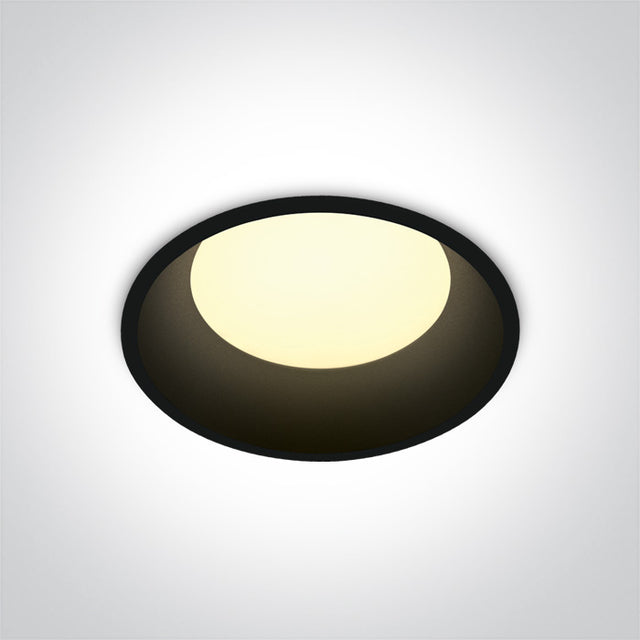 10109D/B/V SCHWARZ 12W CCTV IP20 230V DARK LIGHT