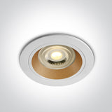 10105ALG/W/BS WEISS GU10 10W MESSING REFLEKTOR DARK LIGHT