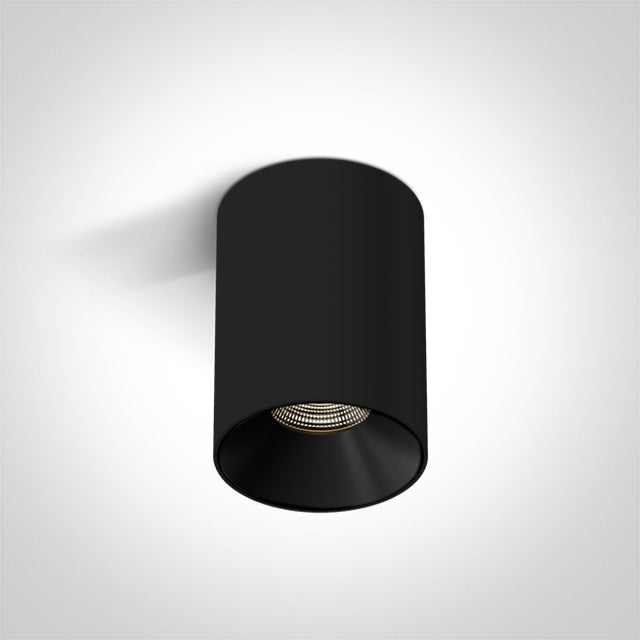 12107R/B/W SCHWARZ 7W WW 230V DIMMBAR