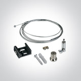 41026R/B SCHWARZ ADJUSTABLE ABHÄNGESET 2m WIRE