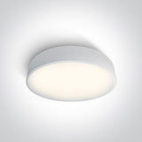 62150D/W/V WEISS PLAFO LED 50W CCTV IP20 230V