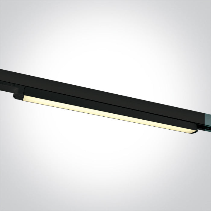 65018T/B/V SCHWARZ 16W CCTV LINEAR TRACK LIGHT 100-240V