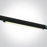 65018T/B/V SCHWARZ 16W CCTV LINEAR TRACK LIGHT 100-240V