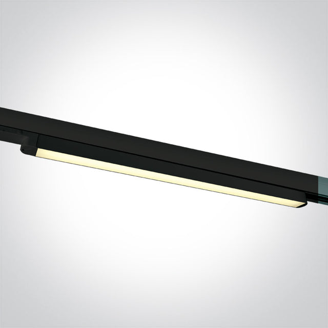 65018T/B/V SCHWARZ 16W CCTV LINEAR TRACK LIGHT 100-240V