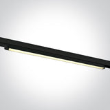 65025T/B/V SCHWARZ 25W CCTV LINEAR TRACK LIGHT 100-240V