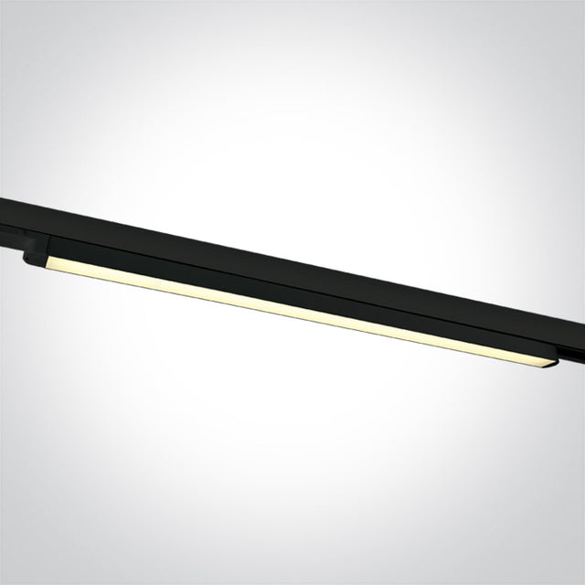 65025T/B/V SCHWARZ 25W CCTV LINEAR TRACK LIGHT 100-240V