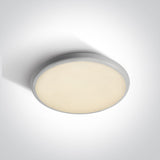 67368/W/V WEISS PLAFO 18W CCTV IP54 230V