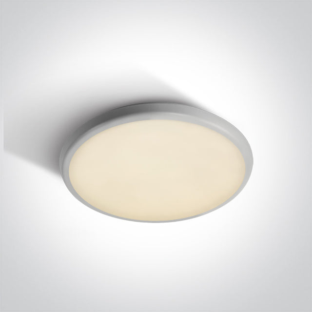 67368/W/V WEISS PLAFO 18W CCTV IP54 230V