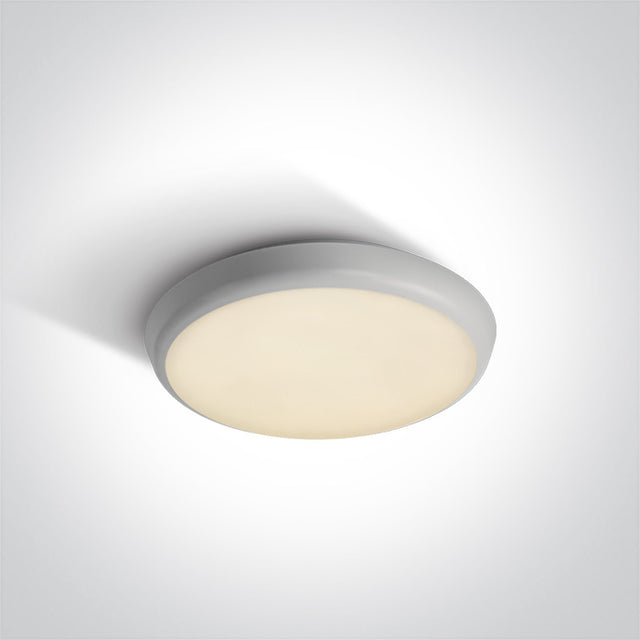 67366E/W/V WEISS PLAFO 12W CCTV IP54 NOTLEUCHTE 3hrs 230V