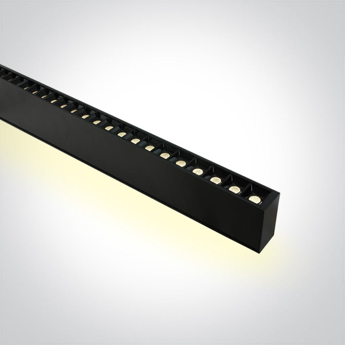 38150BU/B/V SCHWARZ 48x SPOTS 40W 34° UGR17 + UPLIGHT 22W