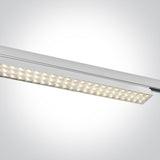 65170BT/W/V WEISS 60W CCTV PV TRACK LIGHT 230V