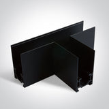 42012D/B SCHWARZ T VERBINDER mit LIVE T VERBINDER
