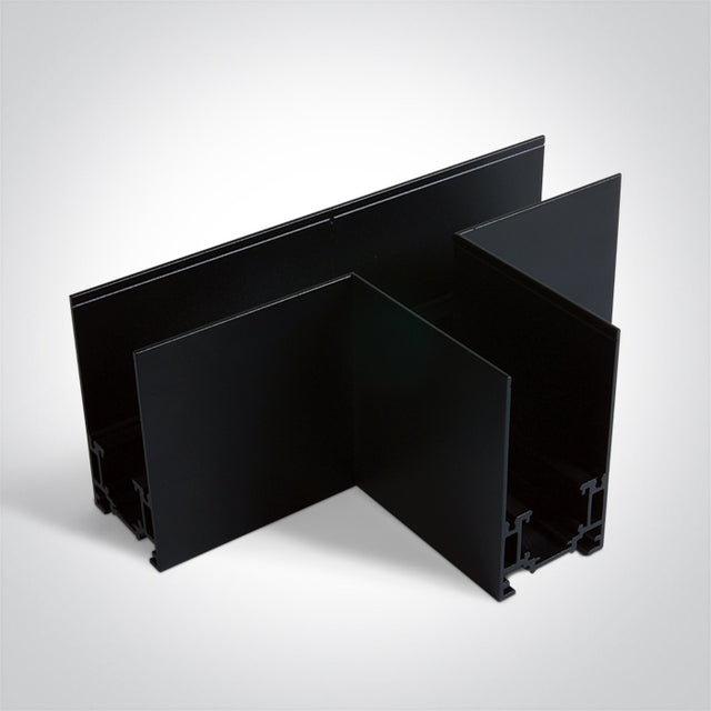 42012D/B SCHWARZ T VERBINDER mit LIVE T VERBINDER