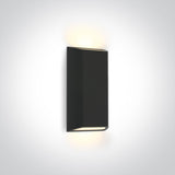 67512/AN/V ANTHRACITE WALL LIGHT 8W CCTV IP65 230V