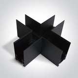 42012E/B SCHWARZ X VERBINDER mit LIVE X VERBINDER