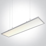38012B/W/V WEISS 50W DOWNLIGHT+UPLIGHT 30x150 PANEL UGR19