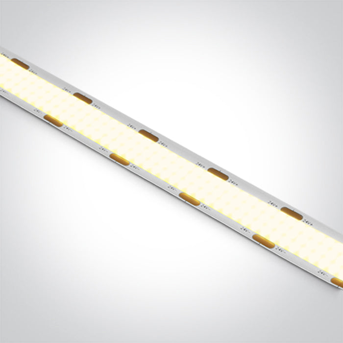 7887A/W COB STRIP 24V DC WW 5m ROLL 25W/m IP20