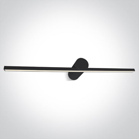 38114N/B/V SCHWARZ BATHROOM / WALL LIGHT 14W CCTV IP44 230V