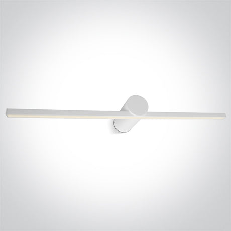 38114N/W/V WEISS BATHROOM / WALL LIGHT 14W CCTV IP44 230V