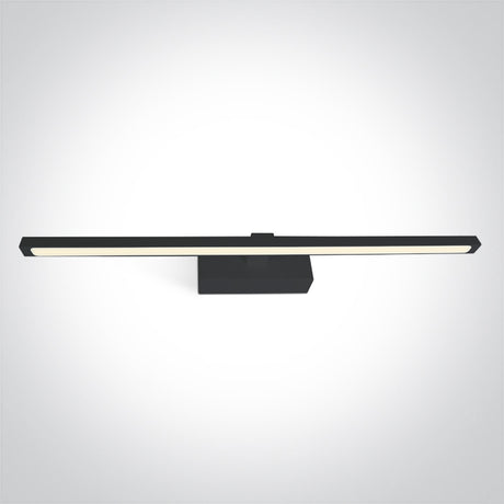 38114T/B/V SCHWARZ BATHROOM / WALL LIGHT 14W CCTV IP44 230V