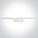 38114T/W/V WEISS BATHROOM / WALL LIGHT 14W CCTV IP44 230V
