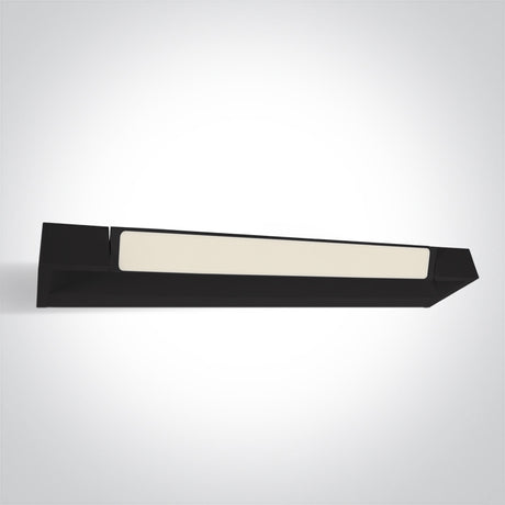 38118C/B/V SCHWARZ BATHROOM / WALL LIGHT 18W CCTV IP44 230V