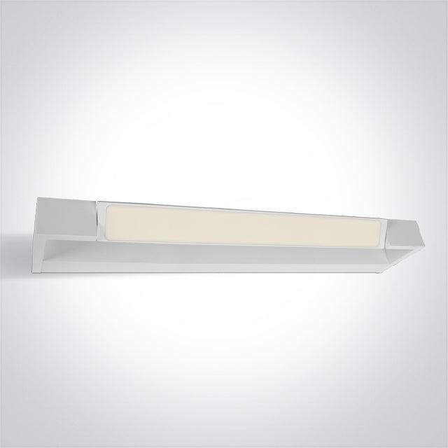 38118C/W/V WEISS BATHROOM / WALL LIGHT 18W CCTV IP44 230V